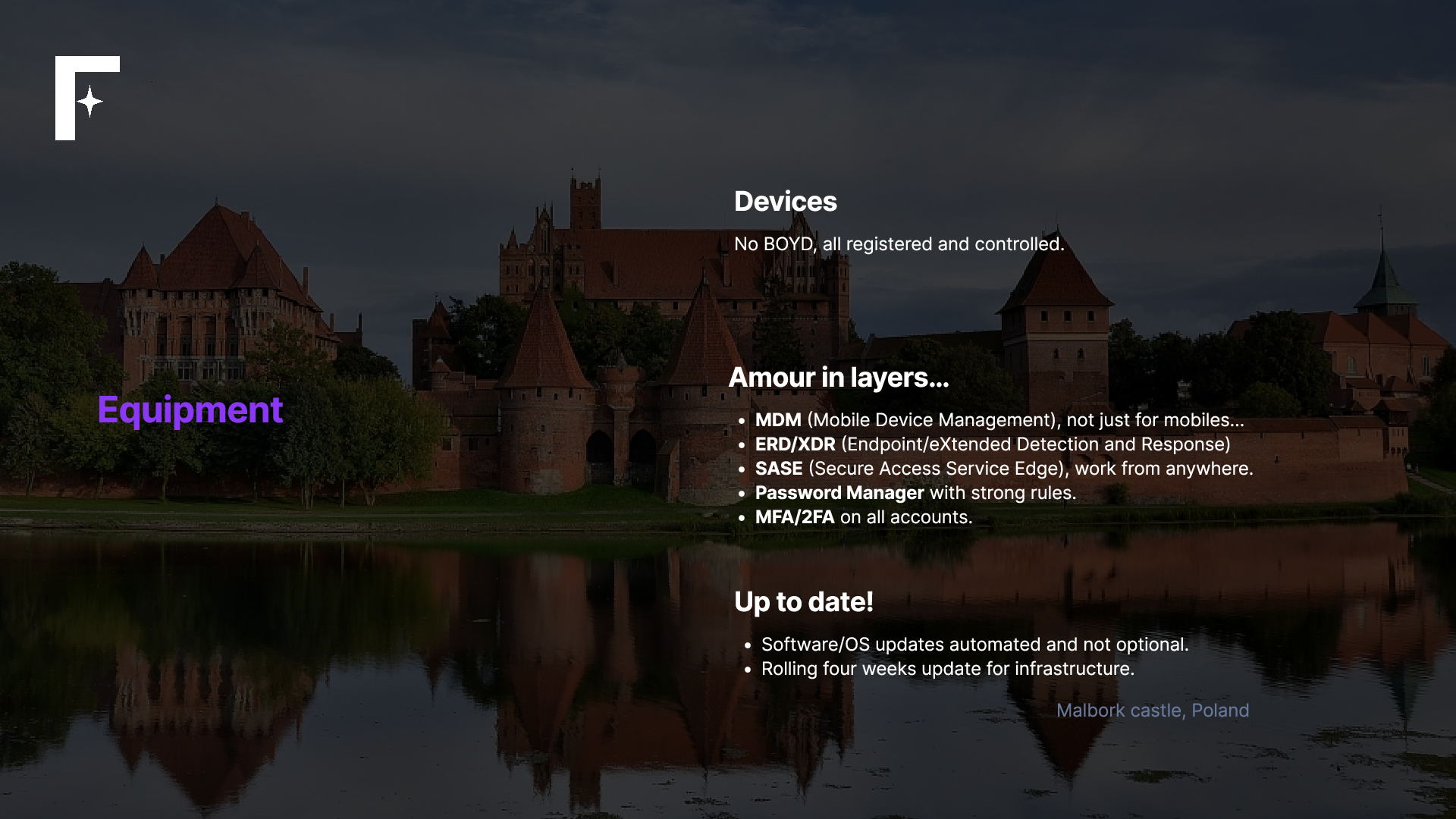 Cybersecurity Castle slide 5