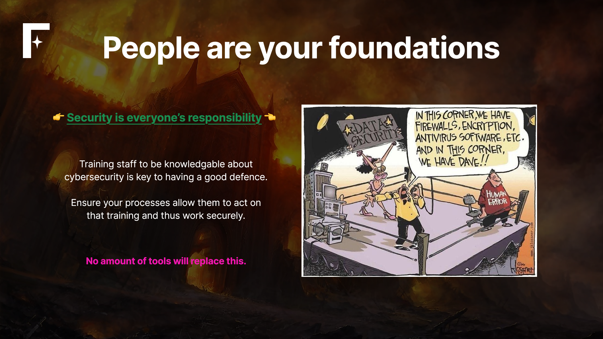 Cybersecurity Castle slide 7